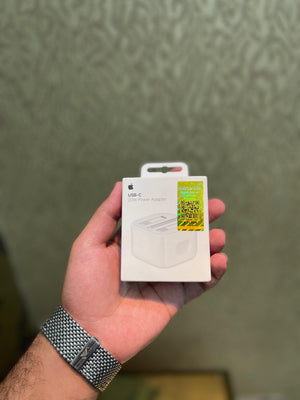 Original Apple 20W Adapter (3-Pin, 1-Year Warranty)